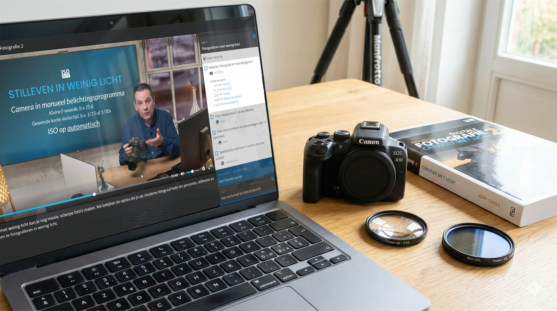 Leeromgeving online cursus digitale fotografie 2